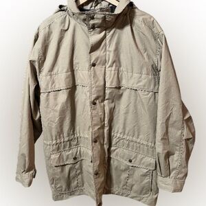 Eddie Bauer Wool Lined Mountain water repellent Men's Parka Size Large